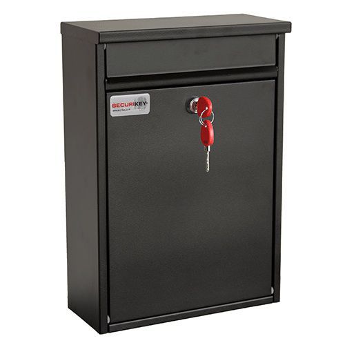 Front loading post box Front loading post box