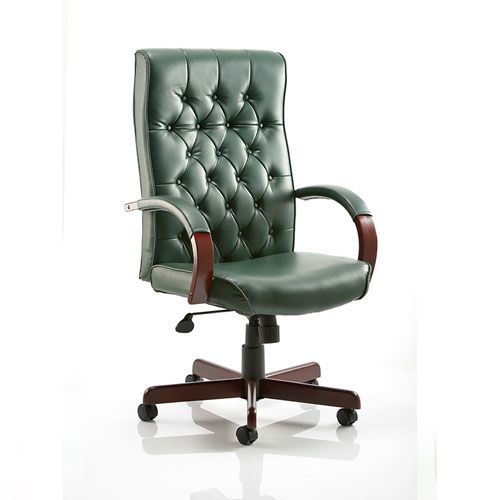 Chesterfield Executive Chair Green