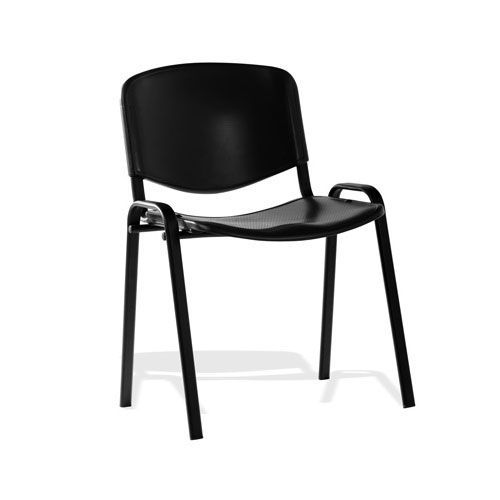 ISO Stacking Chair Black