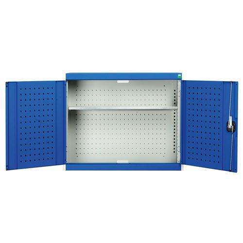 Bott Cubio Wall Cupboard With 2 Perfo Storage Doors HxWxD 700x800x325mm Bott Cubio Wall Cupboard With 2 Perfo Storage Doors HxWxD 700x800x325mm