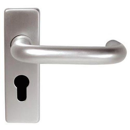 Altro Puma Return to Door Handle - Euro Lock Set - Aluminium Altro Puma Return to Door Handle - Euro Lock Set - Aluminium