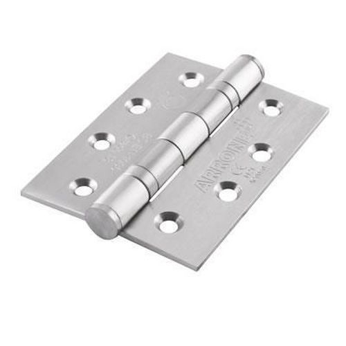 Twin Ball Bearing Hinge 100 x 75 x 3mm 304 Satin Stainless Steel