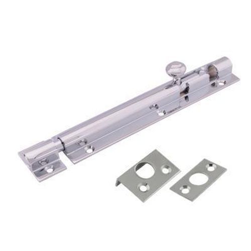 Decorative Straight Barrel Bolt - 150 x 32mm - Polished Chrome Decorative Straight Barrel Bolt - 150 x 32mm - Polished Chrome