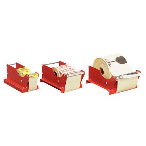 Manual label dispenser - Free standing Manual label dispenser - Free standing