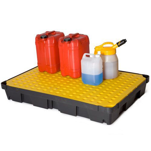 Lubetech Prestige Grated Spill Trays Sump Pallets Manutan UK