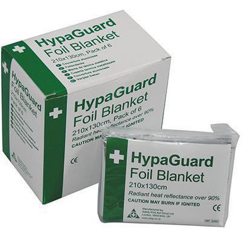 Foil Blanket Safety First Aid Supplies Manutan UK