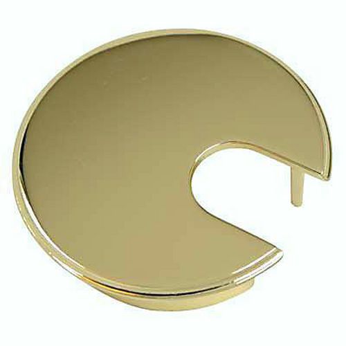 Metal Cable Tidy - 62mm - Polished Brass Metal Cable Tidy - 62mm - Polished Brass
