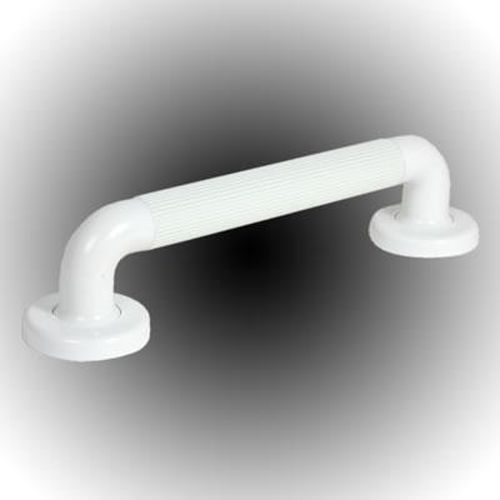 35mm Plastic Fluted Grab Rail - 300mm - White 35mm Plastic Fluted Grab Rail - 300mm - White