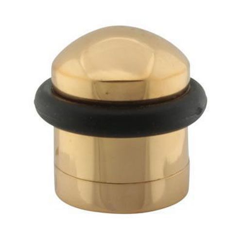 Designer Floor Door Stop - 30 x 37mm - Polished Brass Designer Floor Door Stop - 30 x 37mm - Polished Brass