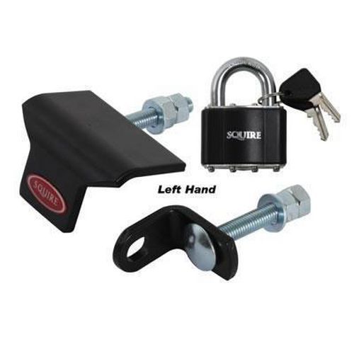 Squire High Security Padlock Shield & Padlock - Left Hand Squire High Security Padlock Shield & Padlock - Left Hand