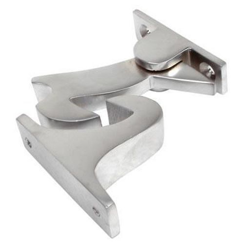 Gravity Door Holder - 60mm - Satin Chrome Gravity Door Holder - 60mm - Satin Chrome