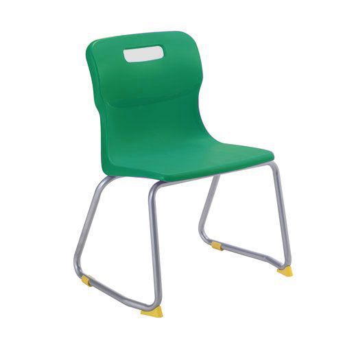 Green Skid Base Chair Green Skid Base Chair