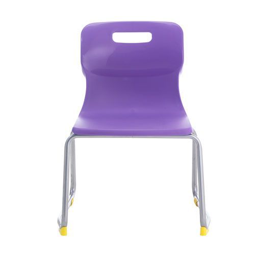 Purple Skid Base Chair Purple Skid Base Chair