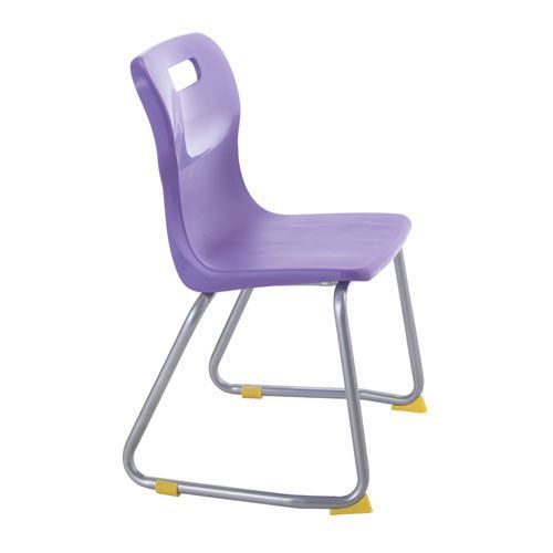 Purple Skid Base Chair Purple Skid Base Chair