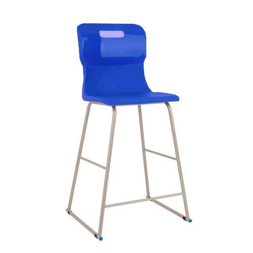 Blue High Lab Chair Blue High Lab Chair