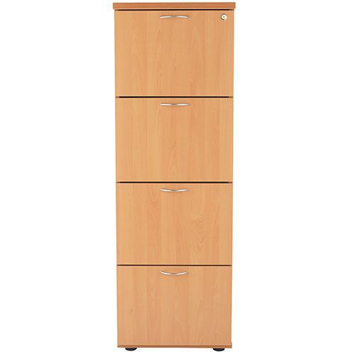 Beech 4 Drawer Filer Beech 4 Drawer Filer