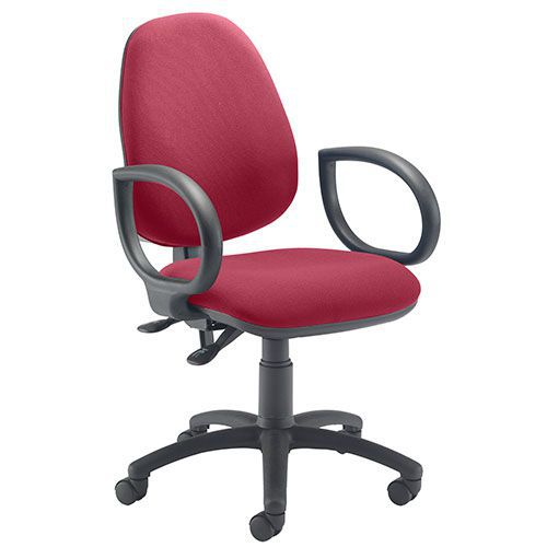 Stork High Back Operator Chair Red Stork High Back Operator Chair Red