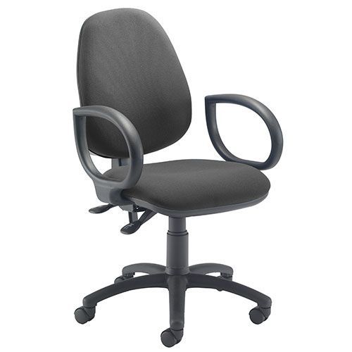 Stork High Back Operator Chair Grey Stork High Back Operator Chair Grey