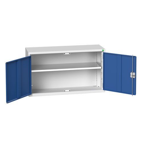 Bott Verso 1 Shelf Wall Mounted Metal Cabinet HxW 600x1050mm Bott Verso 1 Shelf Wall Mounted Metal Cabinet HxW 600x1050mm