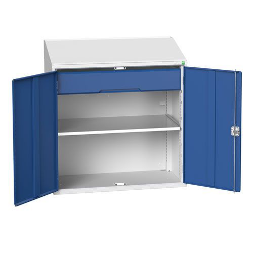 Bott Verso Lectern Metal Cabinet With Shelf And Drawer HxW 1130x1050mm Bott Verso Lectern Metal Cabinet With Shelf And Drawer HxW 1130x1050mm