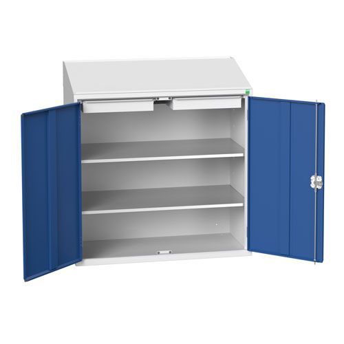 Bott Verso 2 Drawer And Shelves Lectern Metal Cabinet HxW 1130x1050mm