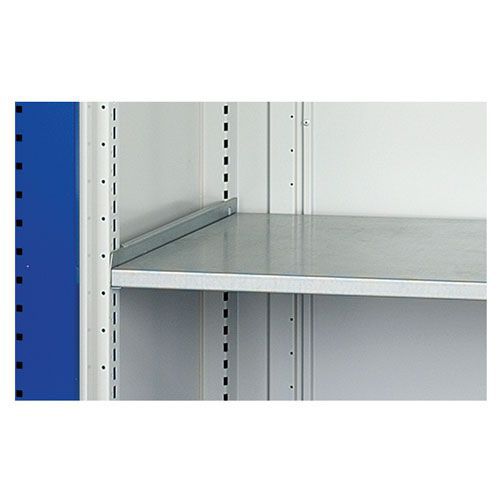 Bott Cubio Galvanised Steel Extra Shelving Kit 1300x500mm Bott Cubio Galvanised Steel Extra Shelving Kit 1300x500mm