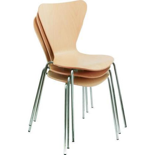 Harvard Contemporary Beech Meeting Room Chairs Manutan Uk