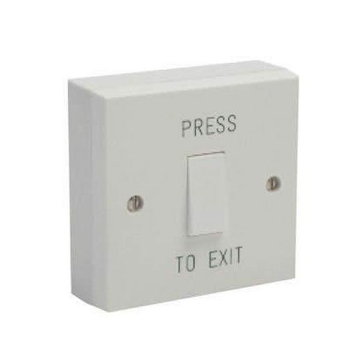 Egress Button 85 x 85mm Ironmongery Manutan UK