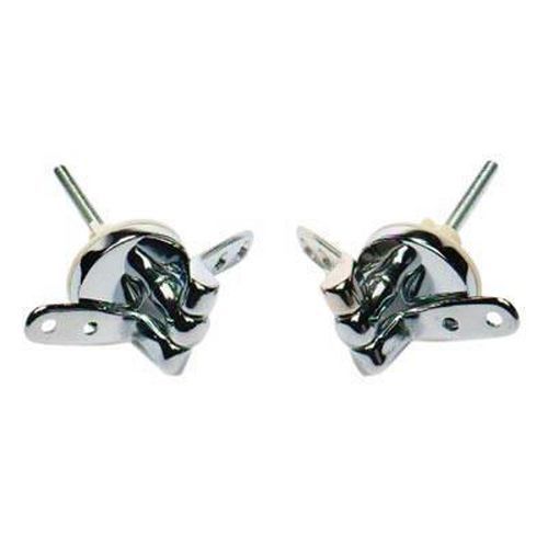 Toilet Seat Hinge - 57 x 32mm - Chrome Toilet Seat Hinge - 57 x 32mm - Chrome