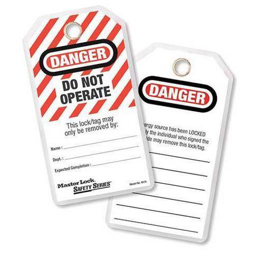 Heavy Duty Lockout Tags Heavy Duty Lockout Tags