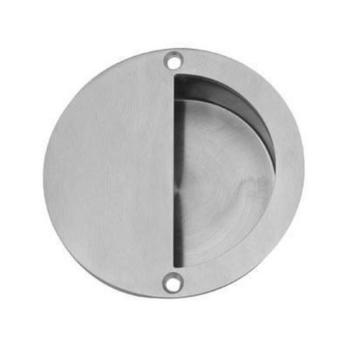 Altro Circular Flush Cabinet Handle - 90mm - Satin Stainless Steel Altro Circular Flush Cabinet Handle - 90mm - Satin Stainless Steel