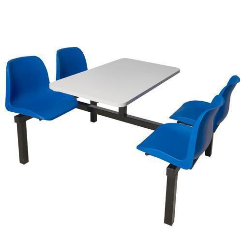 Canteen Table with Fixed Chairs Canteen Table with Fixed Chairs