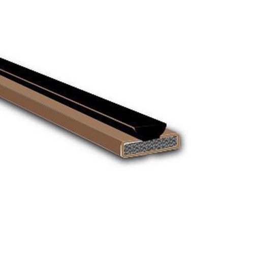 Fire & Smoke Intumescent Strip with Brush Pile Brown - Pack of 10 Fire & Smoke Intumescent Strip with Brush Pile Brown - Pack of 10