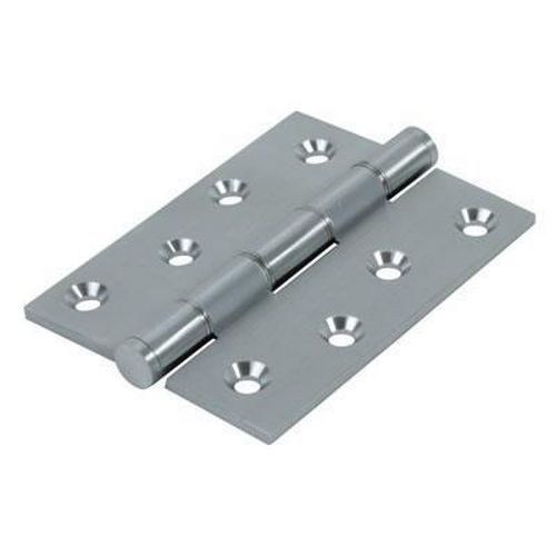 Double Phosphor Bronze Washered Hinge - 102 x 76 x 4mm - Satin Chrome Double Phosphor Bronze Washered Hinge - 102 x 76 x 4mm - Satin Chrome