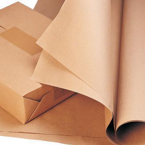 BROWN KRAFT PARCEL PAPER FOR PACKING AND WRAPPING PARCELS STRONG ROLLS 88GSM