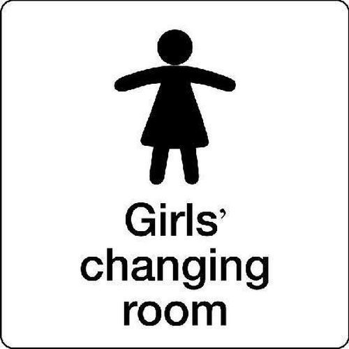 Girls' Changing Room Educational Sign Signs & ID Manutan UK