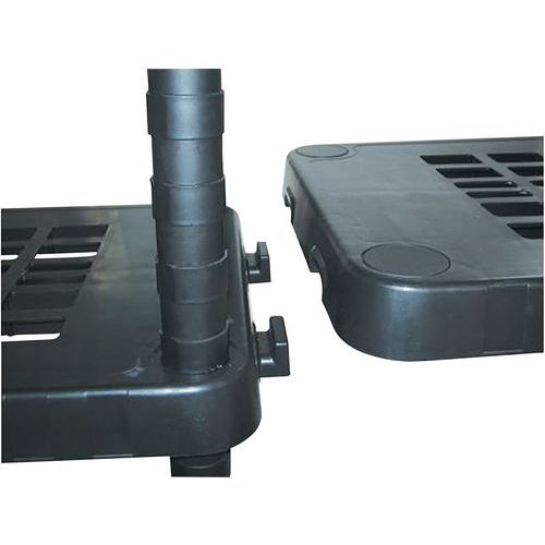 use shelves to make your shelving units stronger