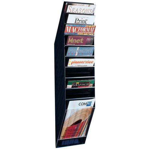 Wall display for brochures Wall display for brochures