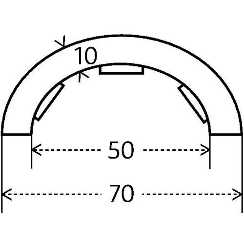 rond pour protection des tubes