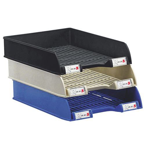 Traditional Stacking Filing Trays Presentation & Display Manutan