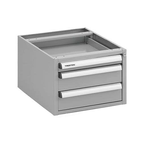 Metal Drawer Cabinet For Height Adjustable Workbench Manutan Uk