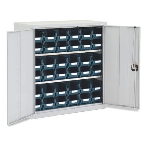 Lockable Bin Cupboard complete - 36 Bins Lockable Bin Cupboard complete - 36 Bins