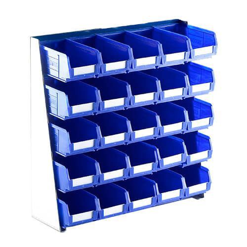 Benchtop Bin Stand 20 Bins Manutan Uk