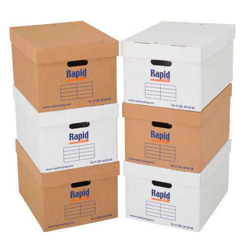 Document Storage Boxes Pack of 20 Manutan UK