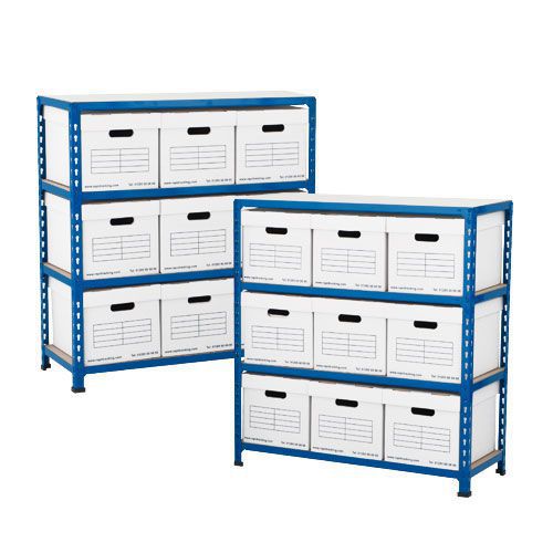 2 Economy 9 Box Bays (990h x 915w) 2 Economy 9 Box Bays (990h x 915w)