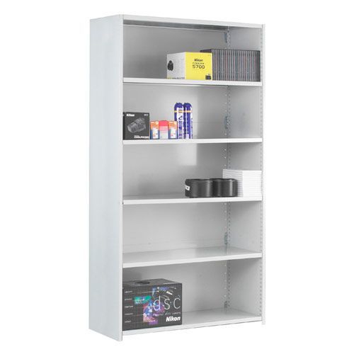 Stormor Solo Shelving Starter Bays (1850h x 1250w) With Closed Back Stormor Solo Shelving Starter Bays (1850h x 1250w) With Closed Back