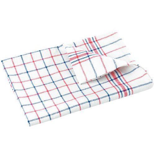 Pack of 12 Patterned Cotton Dishcloths 650x650mm