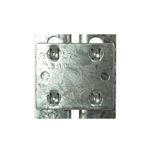 Rapid 1 Galvanized Tie Plates- Pack of 4 Rapid 1 Galvanized Tie Plates- Pack of 4