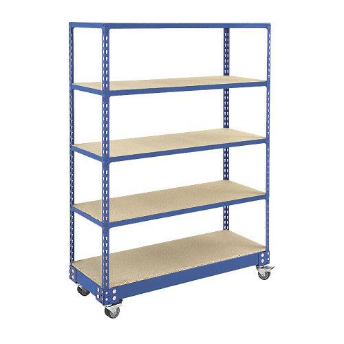 Rapid 2 Trolley (1700h x 1220w) In Blue Rapid 2 Trolley (1700h x 1220w) In Blue
