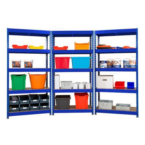 Rapid 3 Pro Shelving Three Bay Offer (1800h x 900w) Rapid 3 Pro Shelving Three Bay Offer (1800h x 900w)